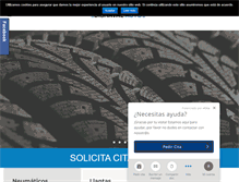 Tablet Screenshot of disnavalauto.com